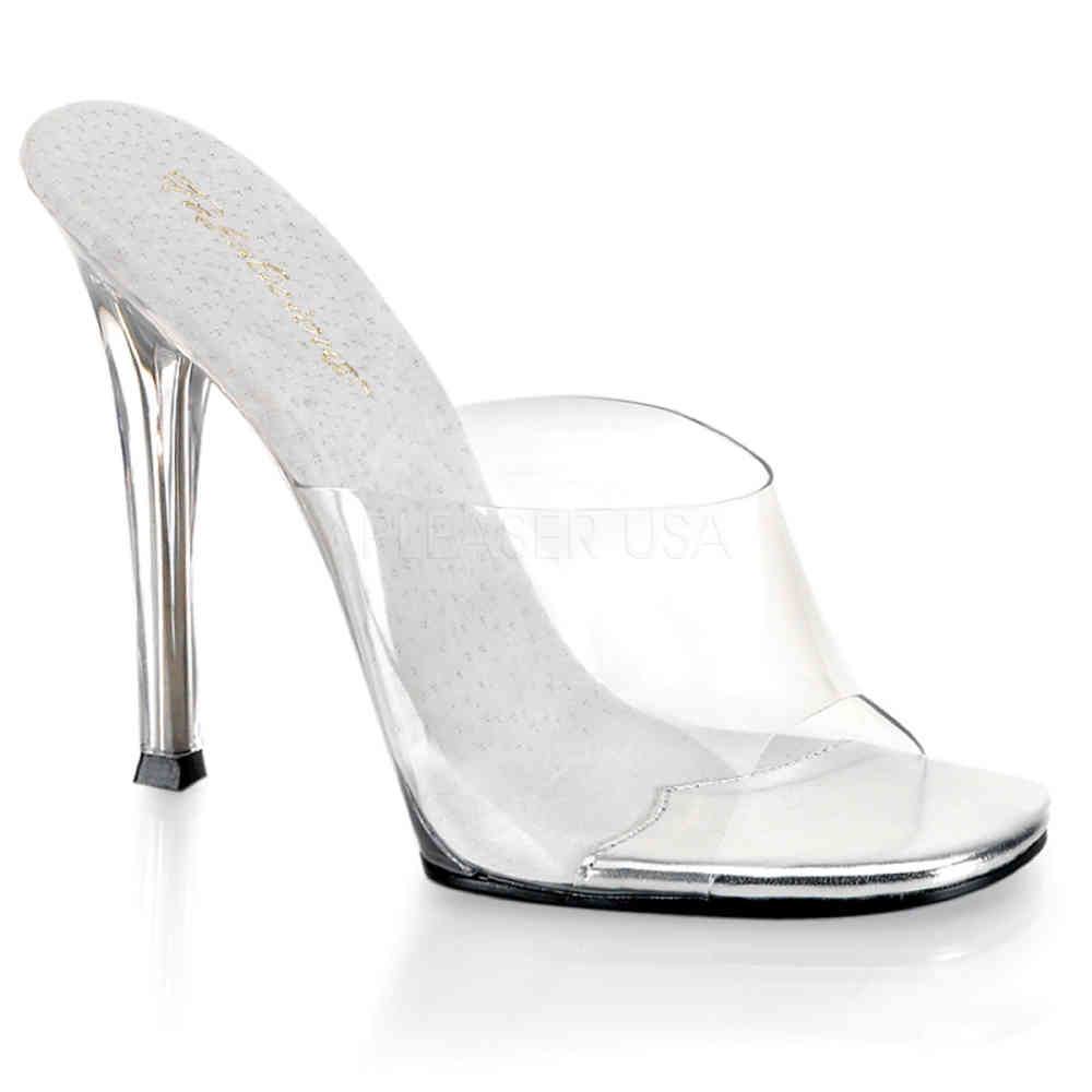 Fabulicious - GALA01 Pantoletten mit Absatz - Transparent Product image